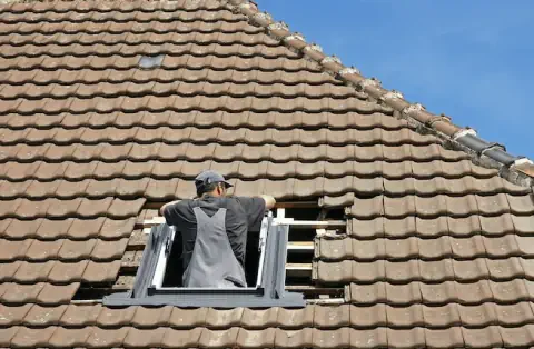 Pose de velux - Accous